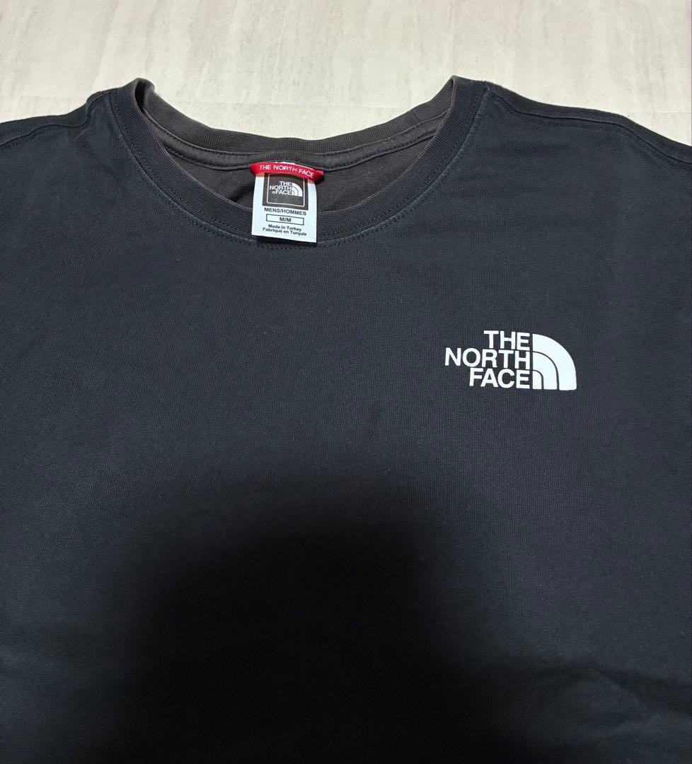 The North Face Box Logo Tee Print M Rare Unisex Cotton Short Sleeve