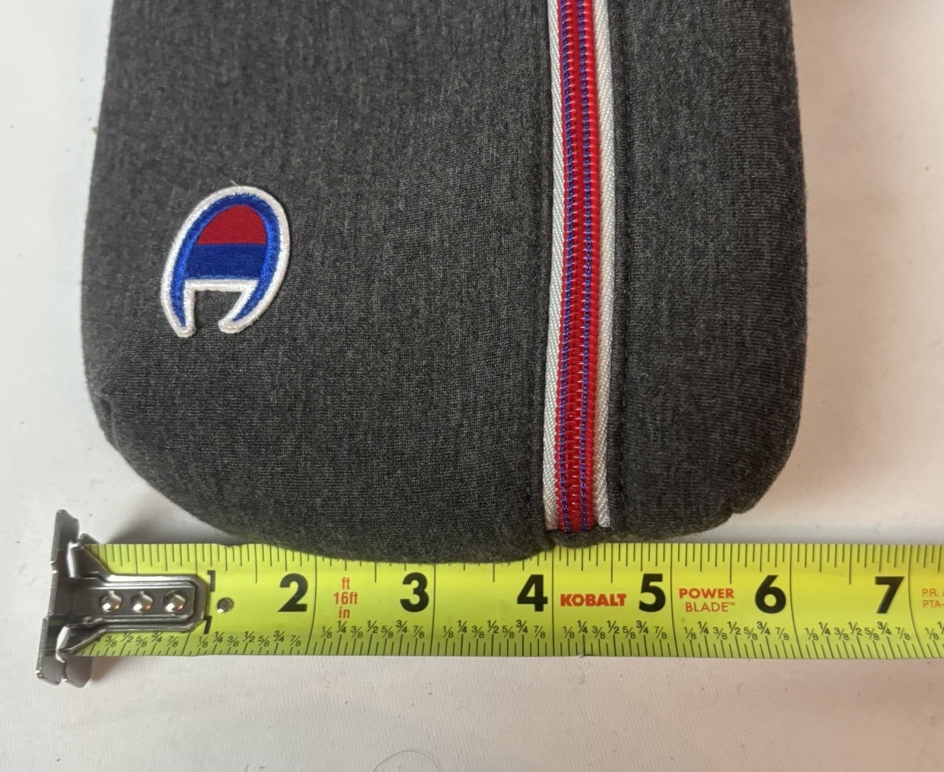 Champion Attribute Gray Belt Bag Crossbody Fanny Pack Unisex Adjustable Strap