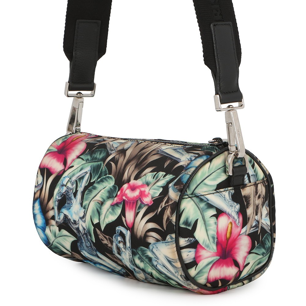 Dior Roller SORAYAMA Collaboration Shoulder Bag Nylon Black/Multicolor