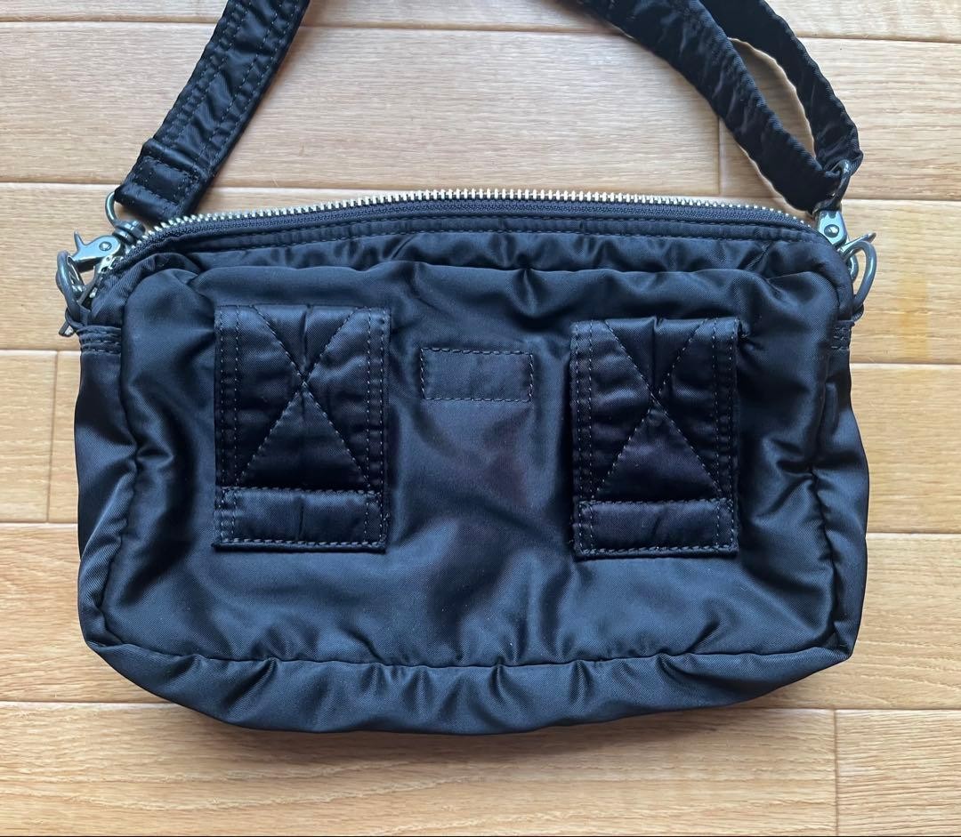PORTER Yoshida TANKER Shoulder Bag Small black made in Japan Authentic