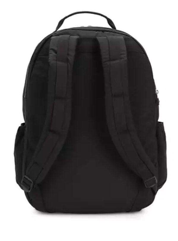 Size (13.75 X 17.25 X 8.25)- Kipling Seoul Go Laptop Backpack, Black Tonal.