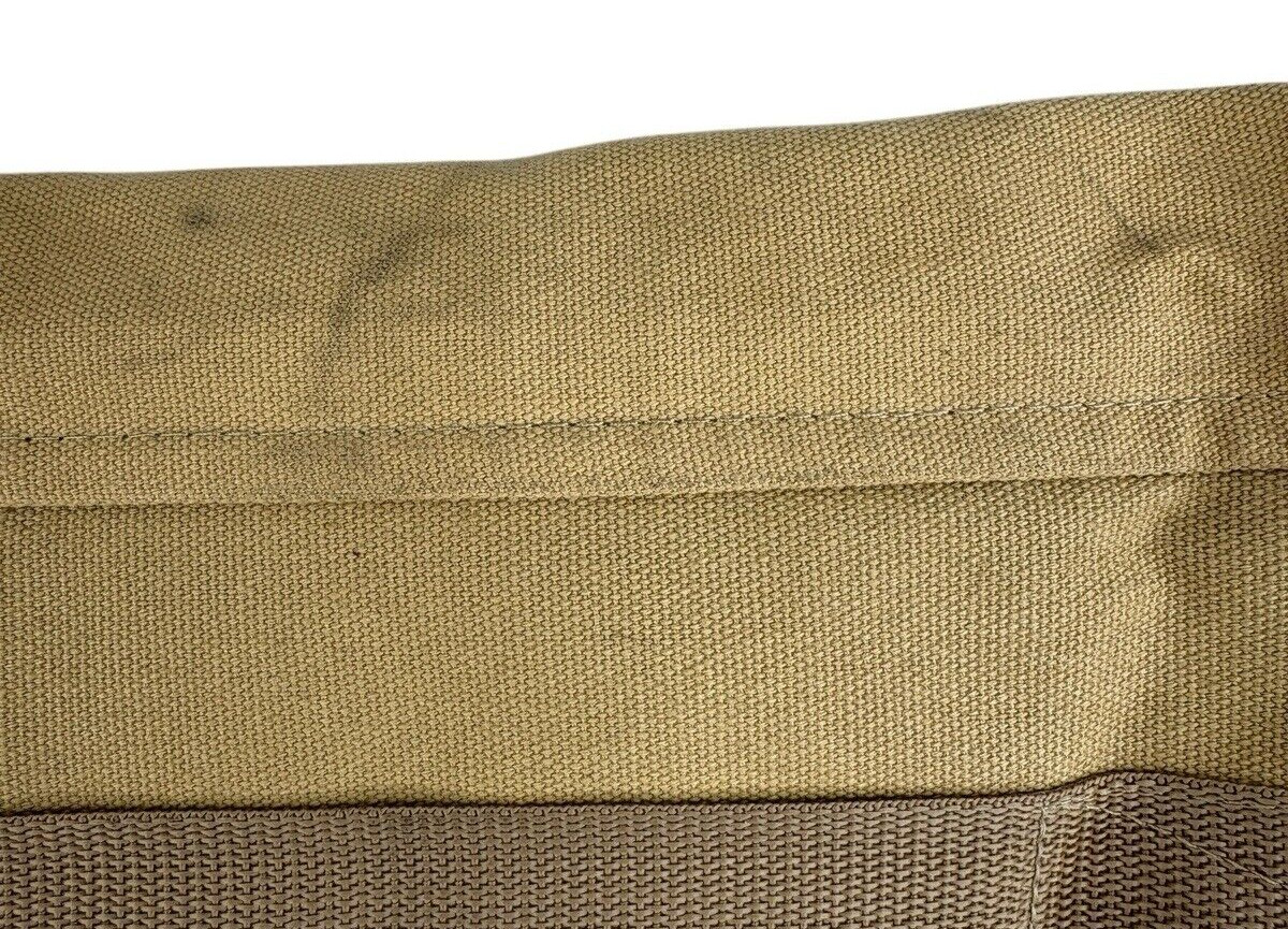 RARE Moody Blues Timeless Flight Canvas & Leather Messenger Bag Leeds Field & Co