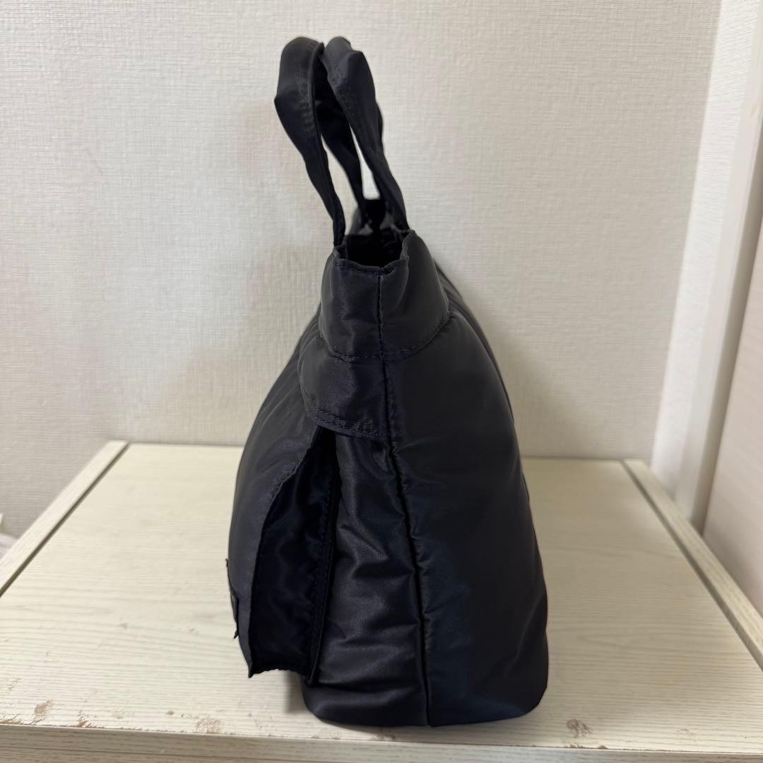 Authentic Yoshida Kaban PORTER TANKER Tote Bag 340mm Black Nylon Near Mint