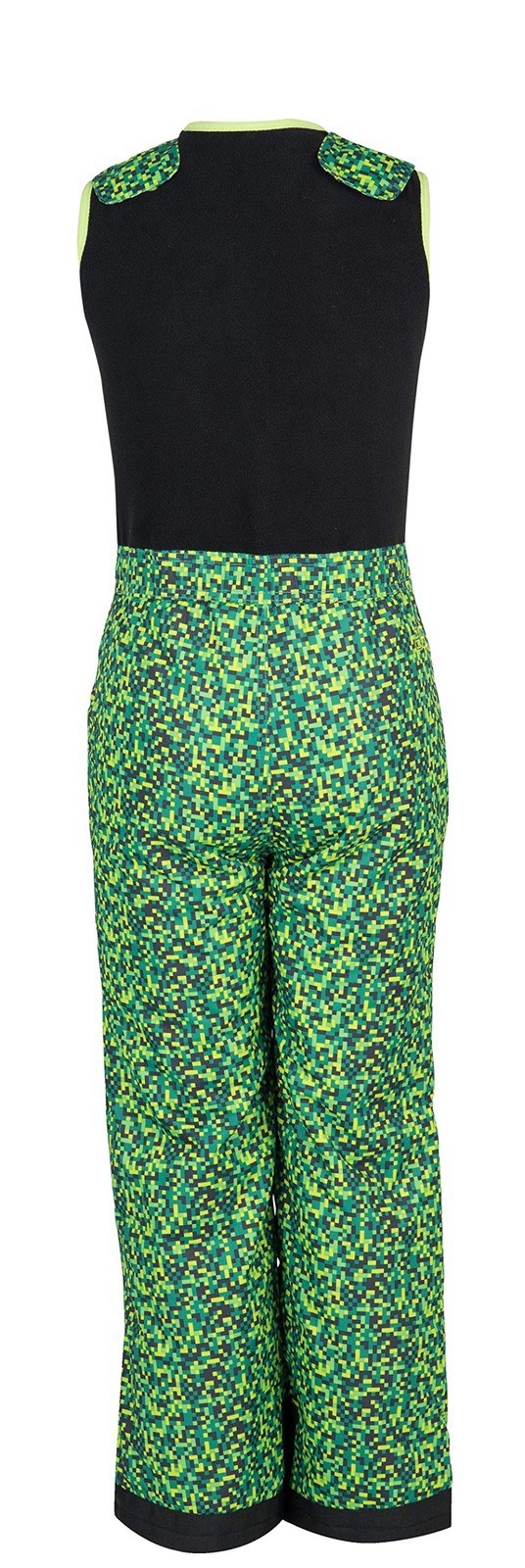 Arctix Kids Infinity Bib Overalls Ice Block Print Green Medium U1
