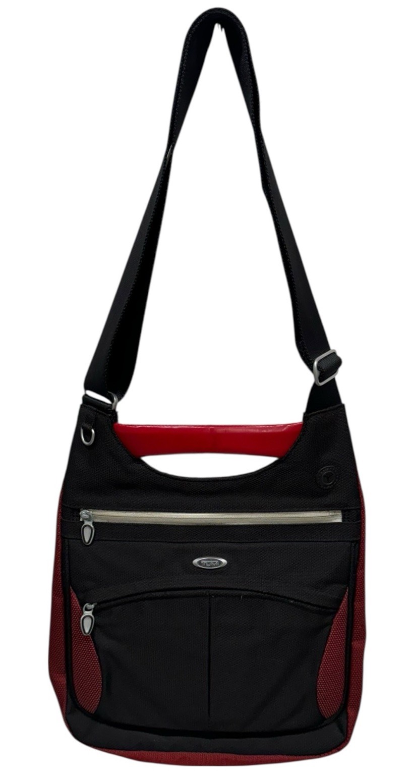 Tumi x Ducati Collab Crossbody Messenger T2 Red Black Bag Limited Edition