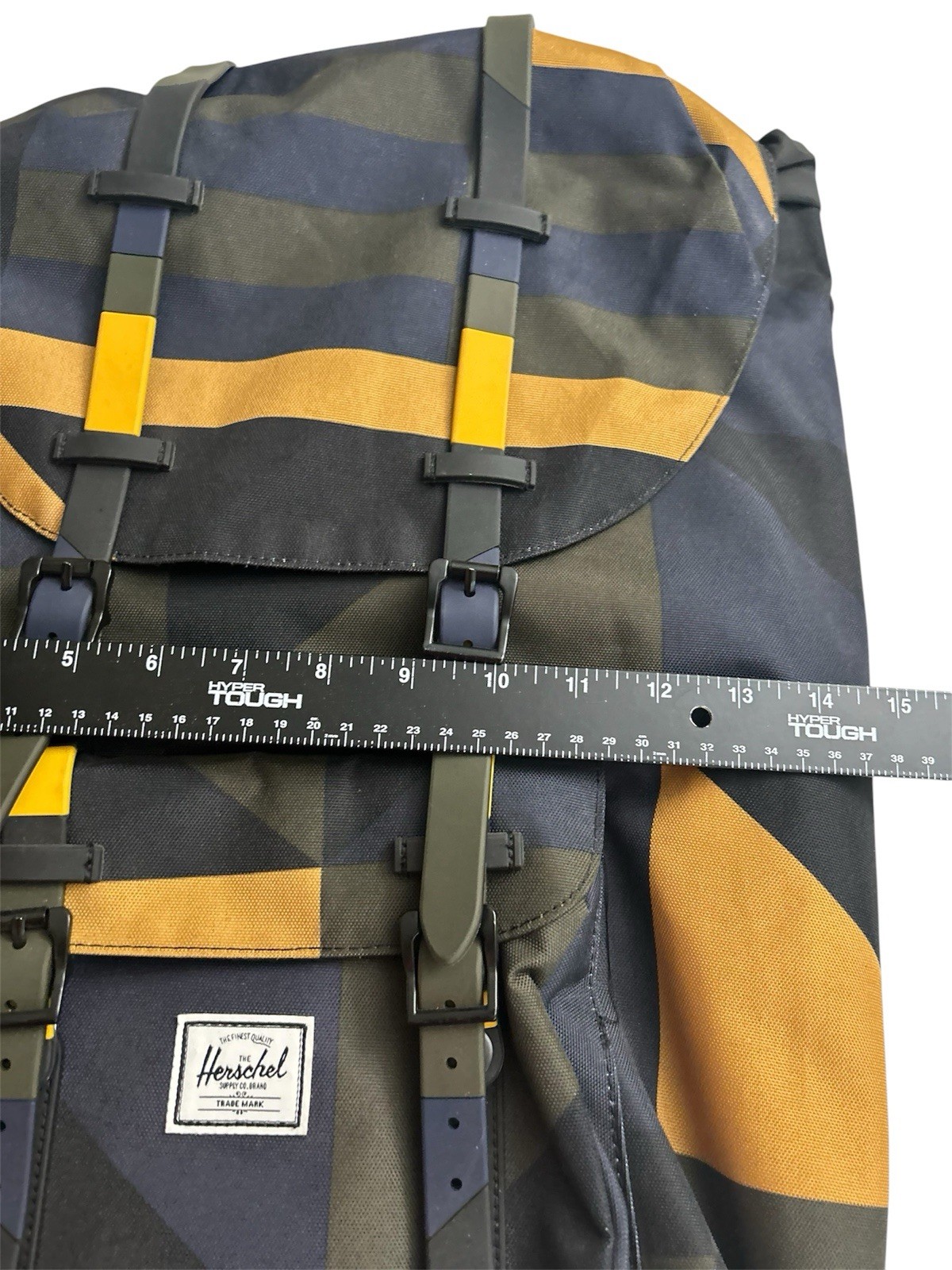 Herschel Supply Co. Backpack Little America Arrowwood Frontier Geo Navy Yellow