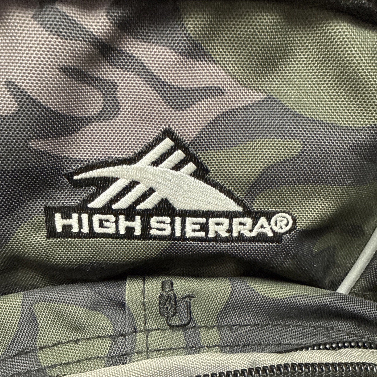 High Sierra Suspension Strap System Camo Computer Backpack