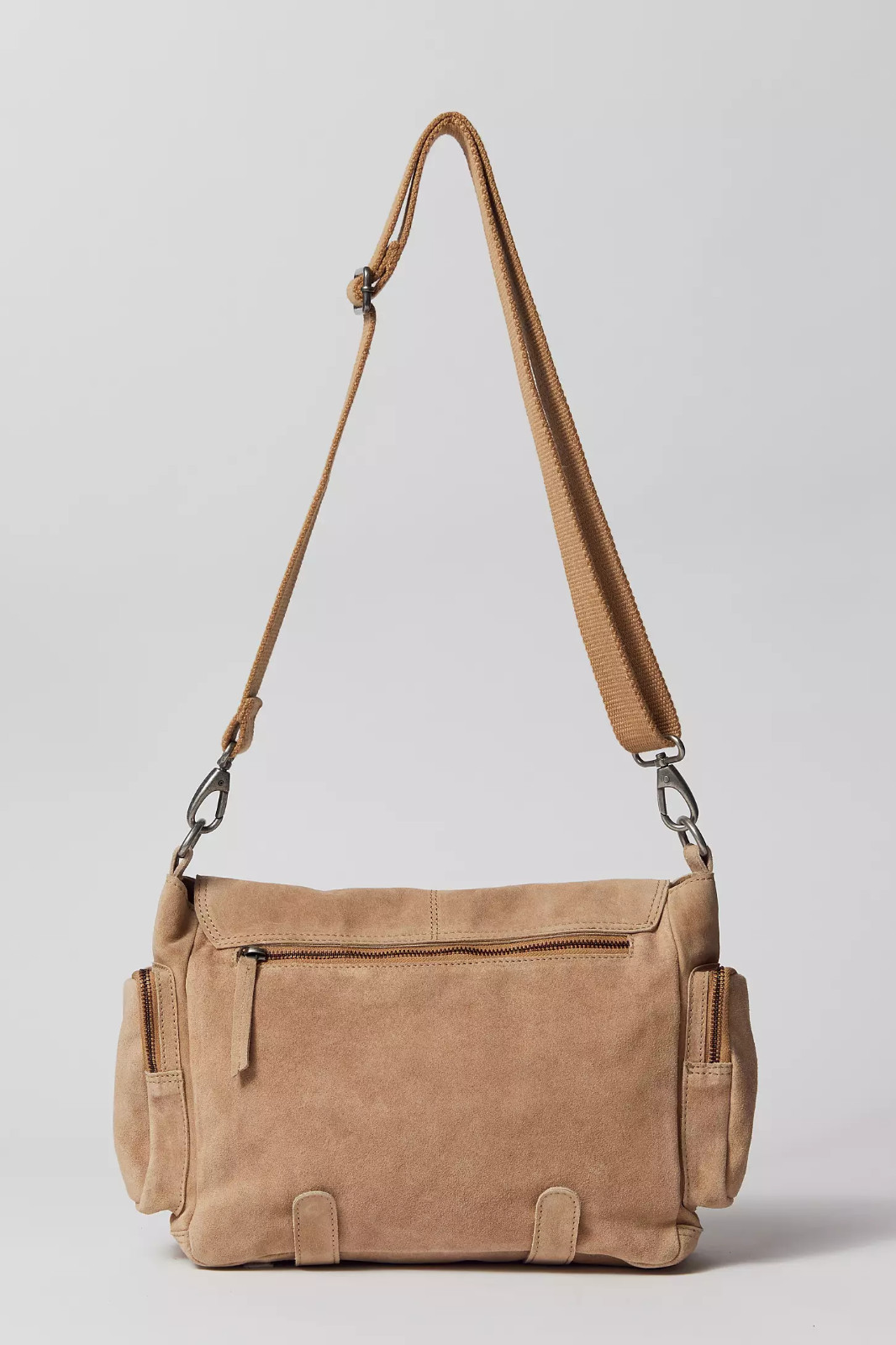 Urban Outfitters Ecote Jackson Pocket Suede Messenger Bag