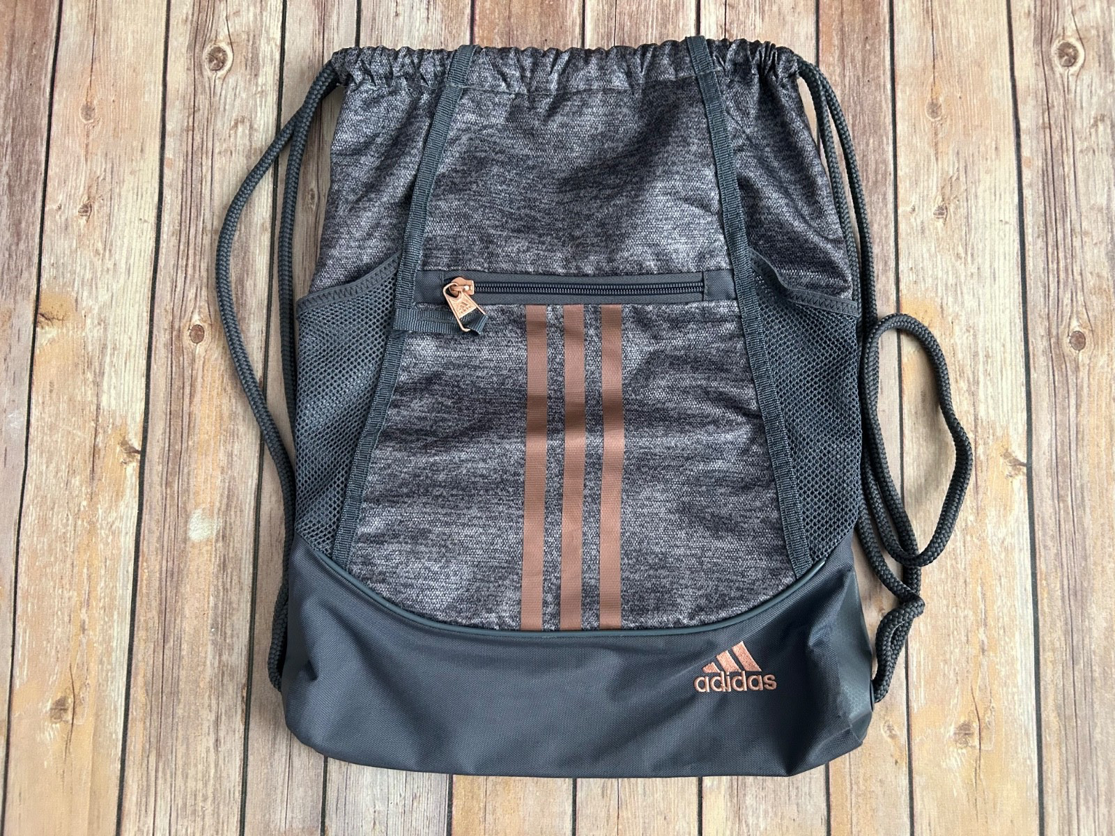 Adidas Alliance II Sackpack Jersey Onix Rose Gold