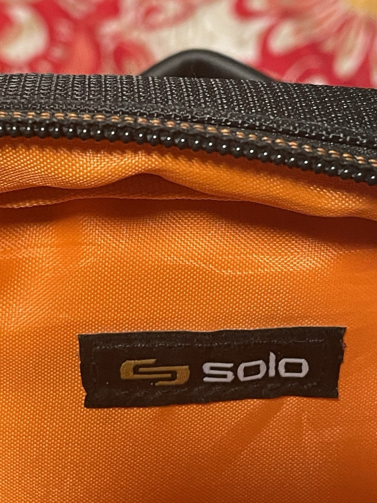 Solo Backpack In Black 18x15x6 inch