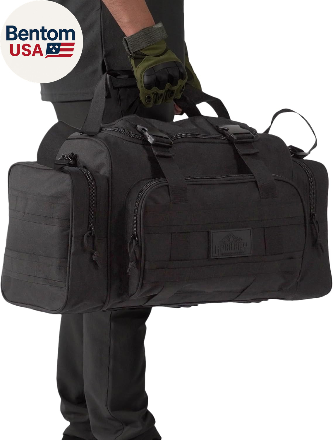 Duffel Bag – Heavy Duty Tactical Gym Bag for Men, Splashwater-Proof Weekender Tr