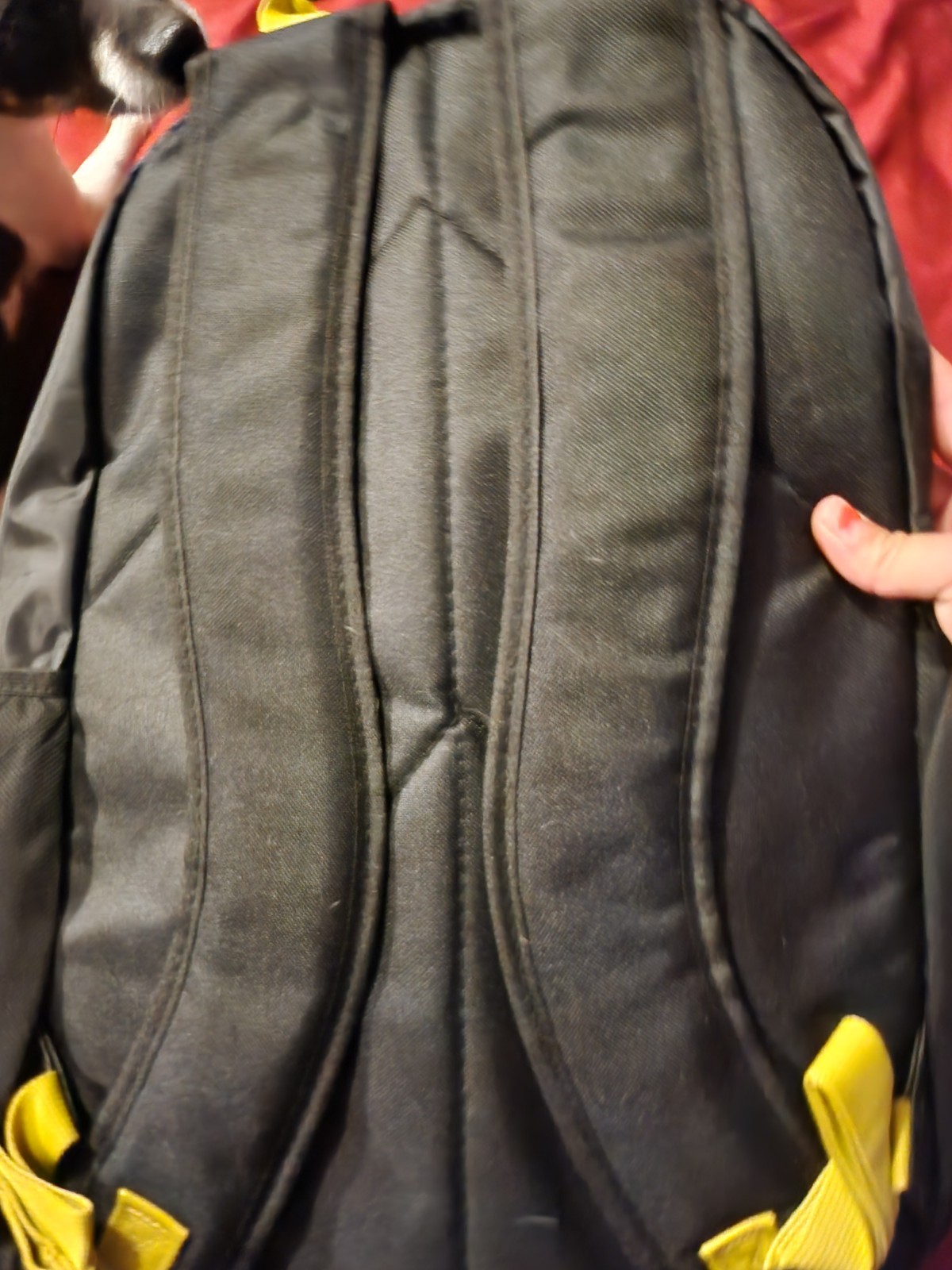 Eastsport Black Backpack w/laptop Spot,Adjustable Straps& Pockets 18 1/2 Inches