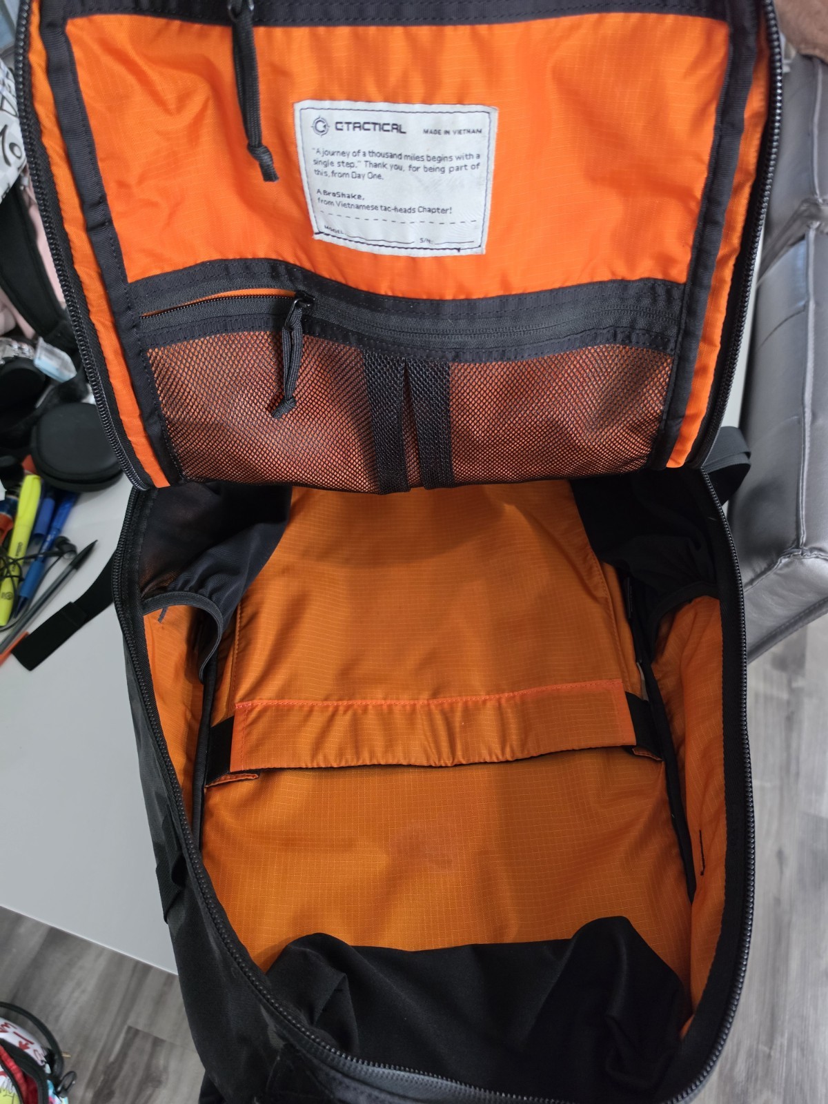 CTACTICAL CT21 V3 Tanker Tactical Backpack 1000D Cordura EDC MOLLE