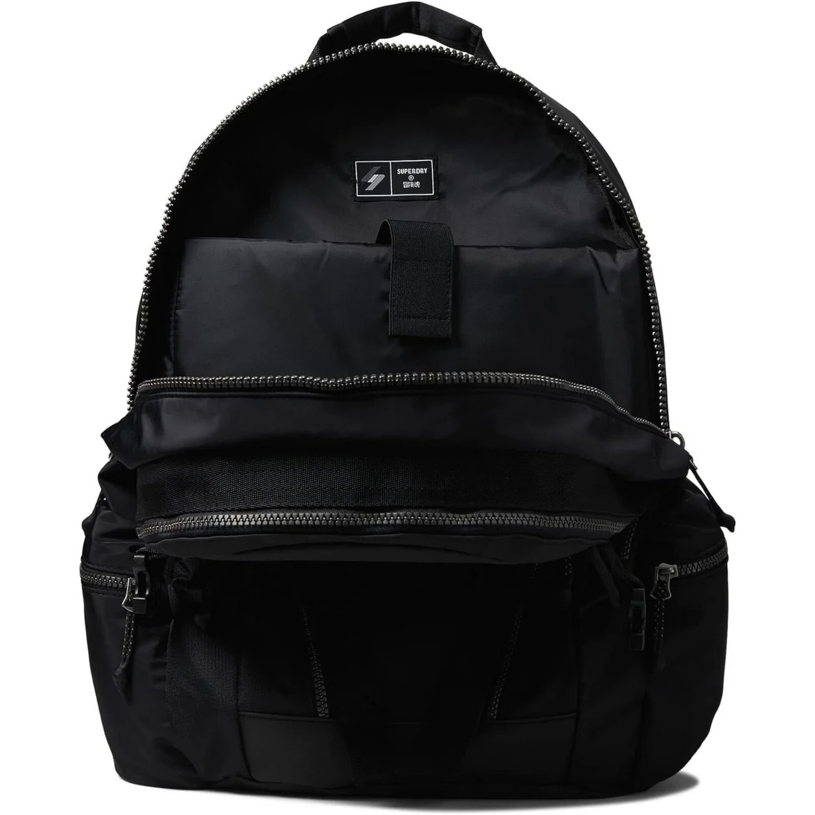 Superdry X8503 Men’s Black Mountain Tarp Graphic Backpack