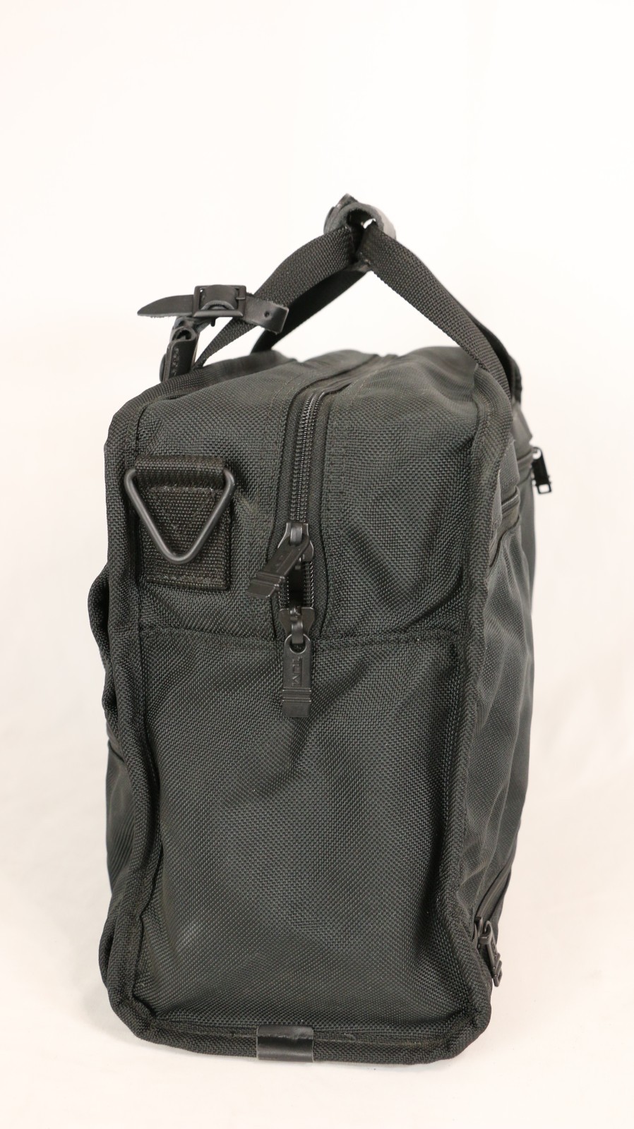 TUMI 223D3 Black Ballistic Bag Duffle Weekender Carry On Travel Made in USA