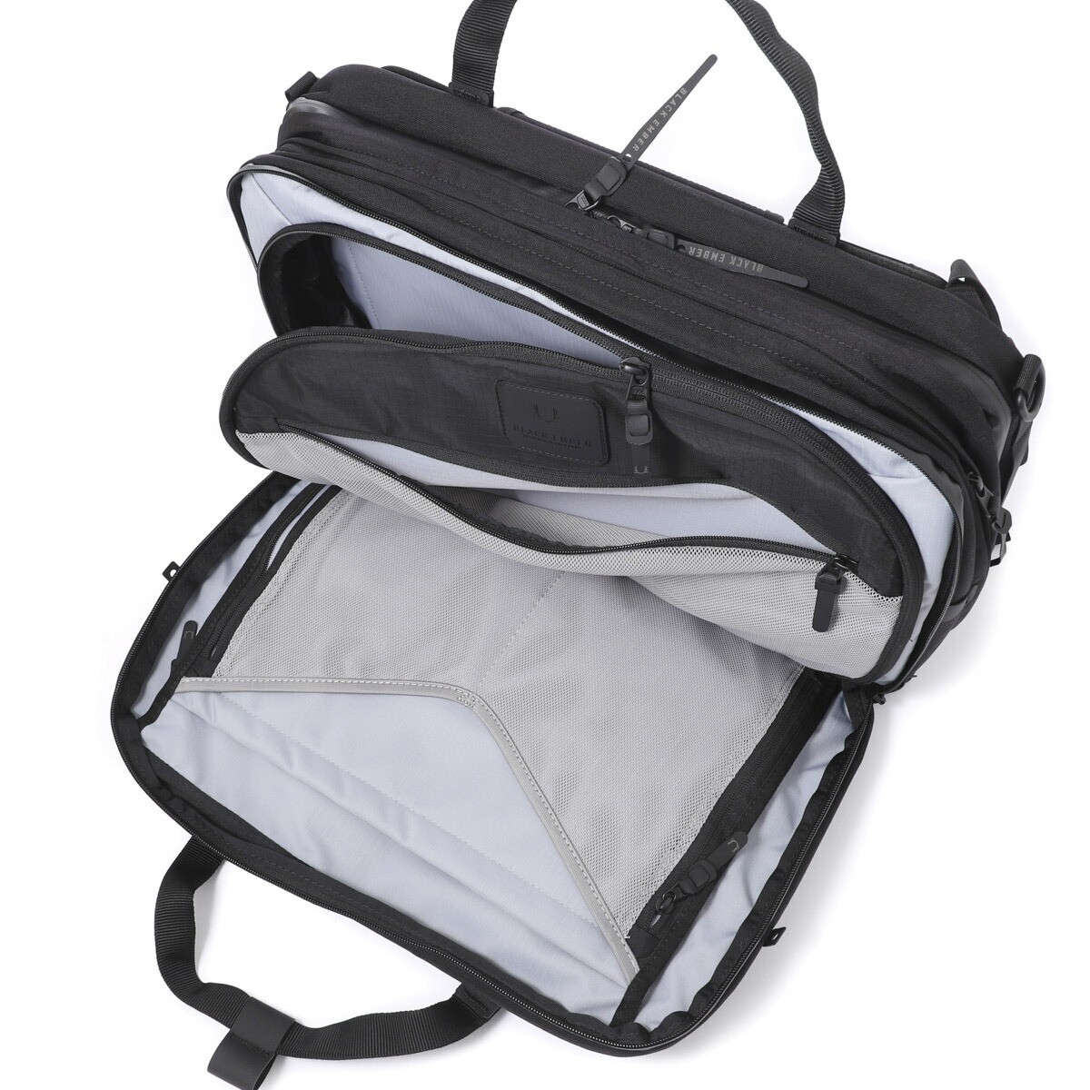 BLACK EMBER Briefcase 3WAY Backpack Men’s forge black FORGE