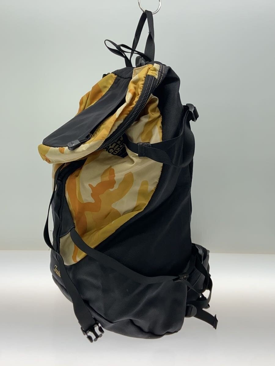 THE NORTH FACE Backpack Nylon Allover Pattern Camel 24cm depth, 53cm height