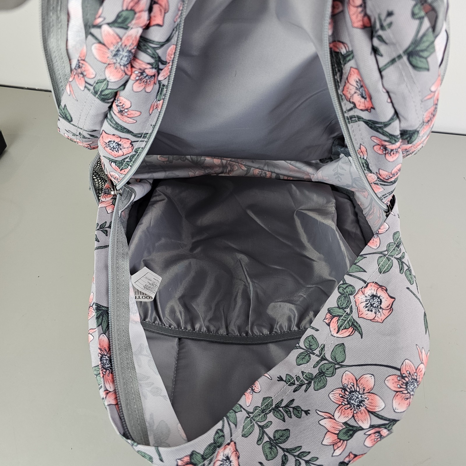JanSport Trans Backpack FLORAL FLOWERS JS00TM60 School Laptop Backpack