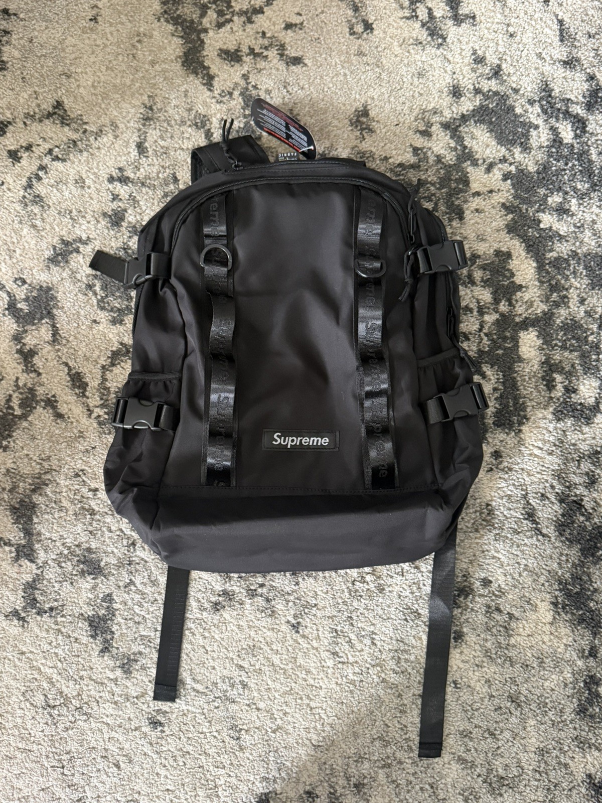 NEW Supreme Backpack Black (FW20) SHIPS ASAP ‼️