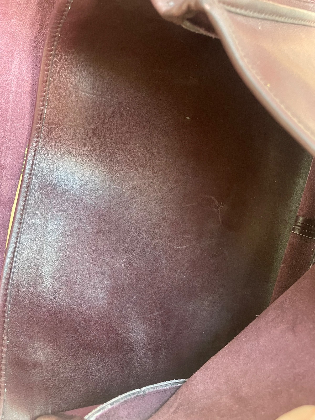 vintage Coach Metropolitan Briefcase bag in rare burgundy color made in NYC USA