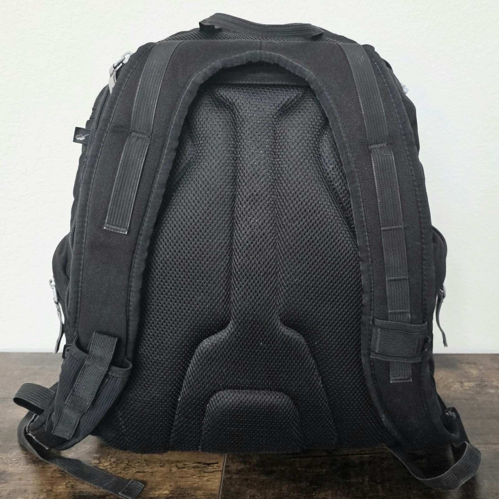 Vintage Oakley Panel Backpack Black Book of Eli Tactical Field Gear Bag Y2K Tech