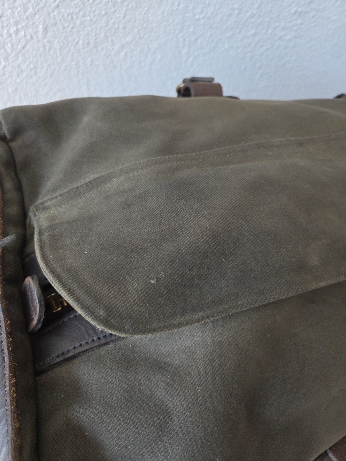 Filson Large Rugged Twill Rolling Duffle Bag | YKK Era | Otter Green | USA Made