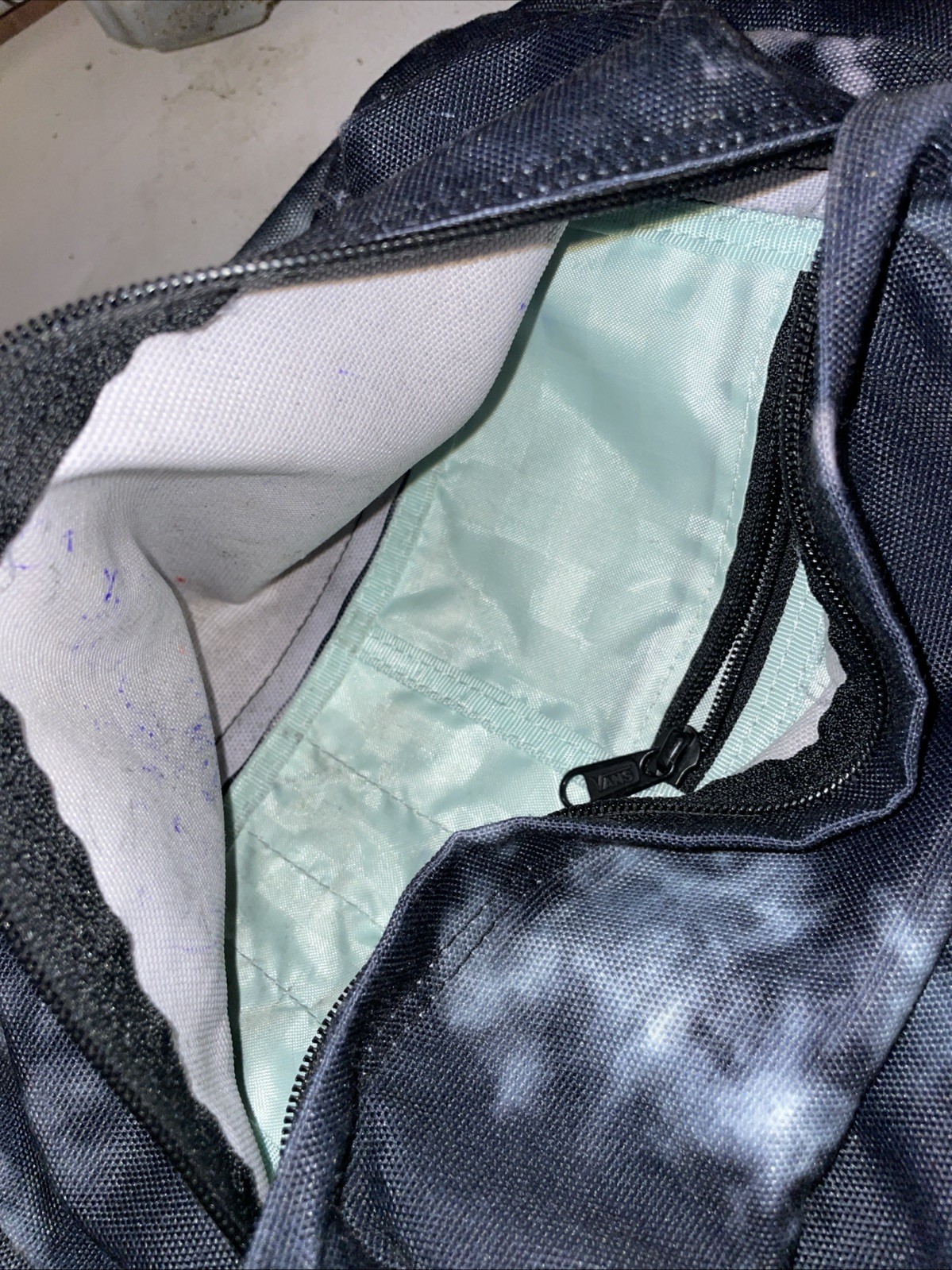 Vans Old Skool III Backpack Black Tie Dye School Bag Laptop Sleeve VN0A316RBZX