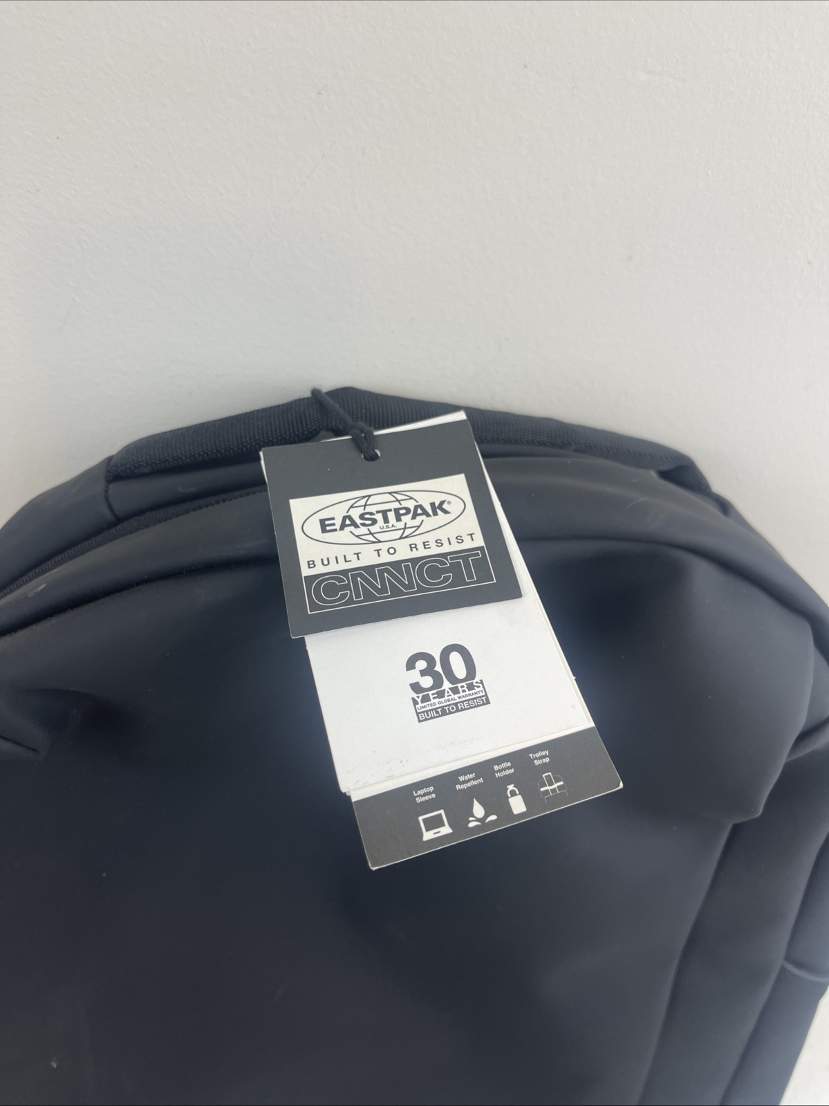 Eastpak Backpack Black (size 16” Laptop) School Work Commute Casual Everyday
