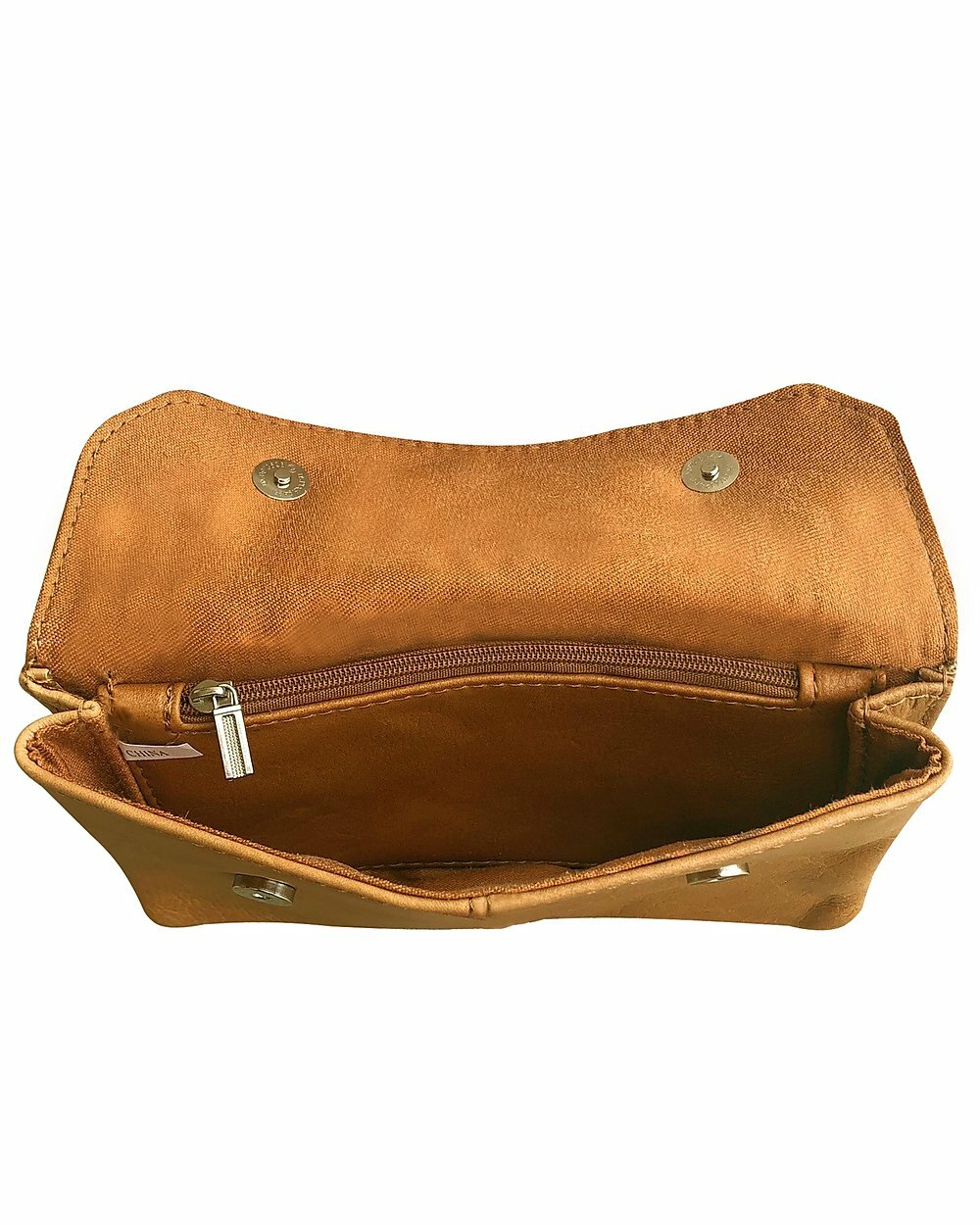 Tan Handcrafted Vintage Cowhide Leather Fanny Pack Waist Travel Belt Sac Bag