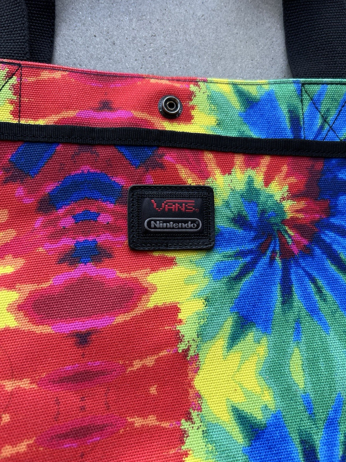 Vans Nintendo Super Mario Bros Tote Bag Tie Dye 2016