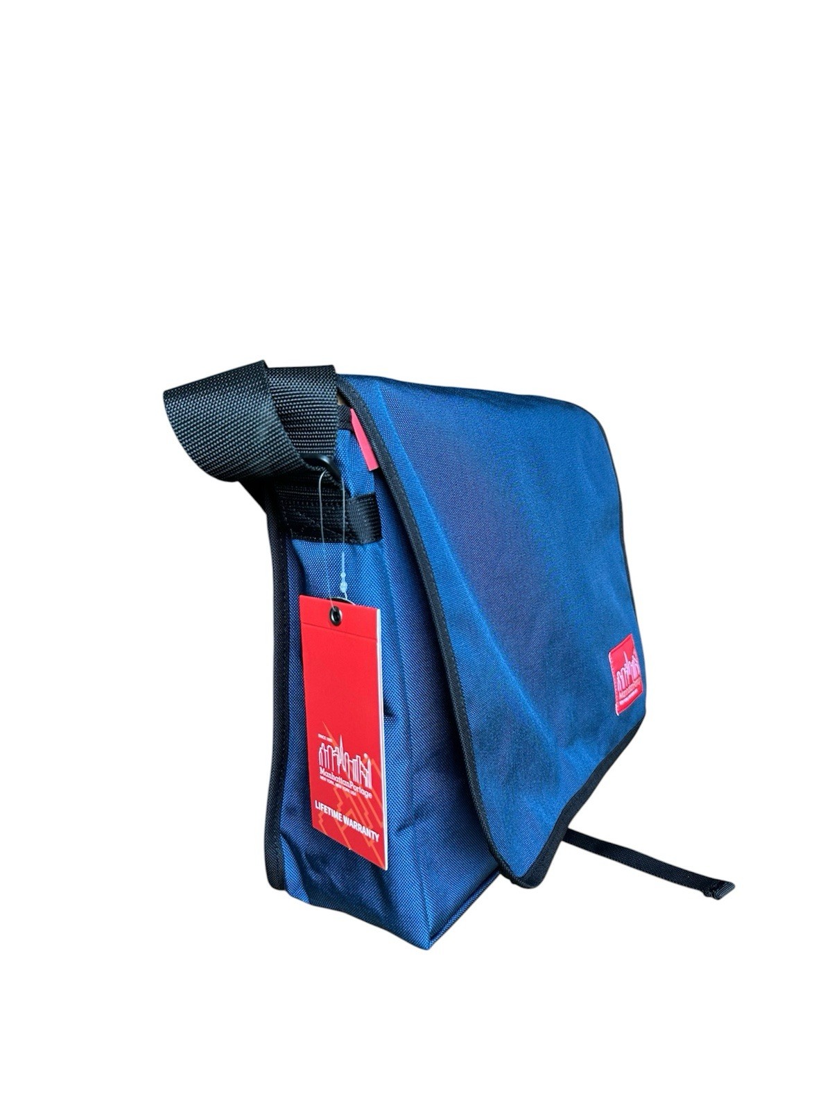 Manhattan Portage Navy DJ Bag Messenger Shoulder Bag – Medium