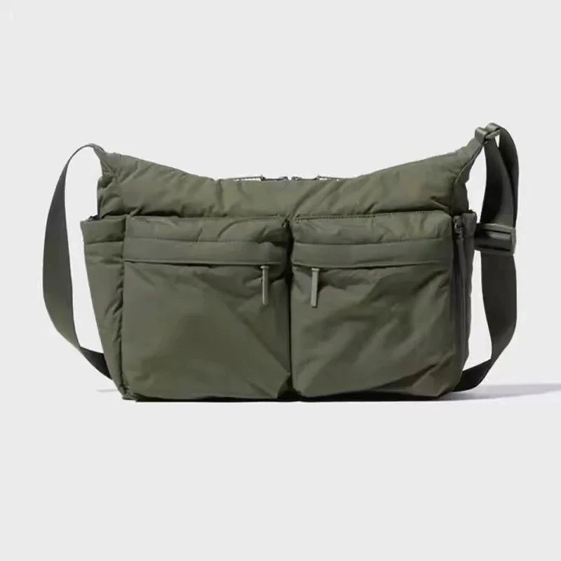 Uniqlo Multi Pocket Shoulder Bag 2 Colors Handbag For Men Messenger Bag