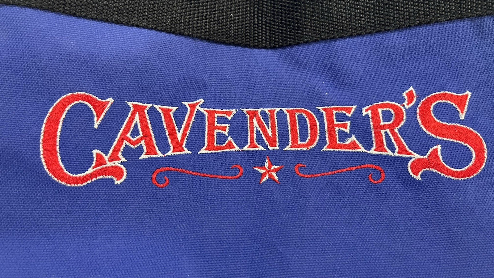 Vtg 1990’s Wrangler Pro Rodeo PRCA Tour Cavanders Blue Duffle/Travel Bag