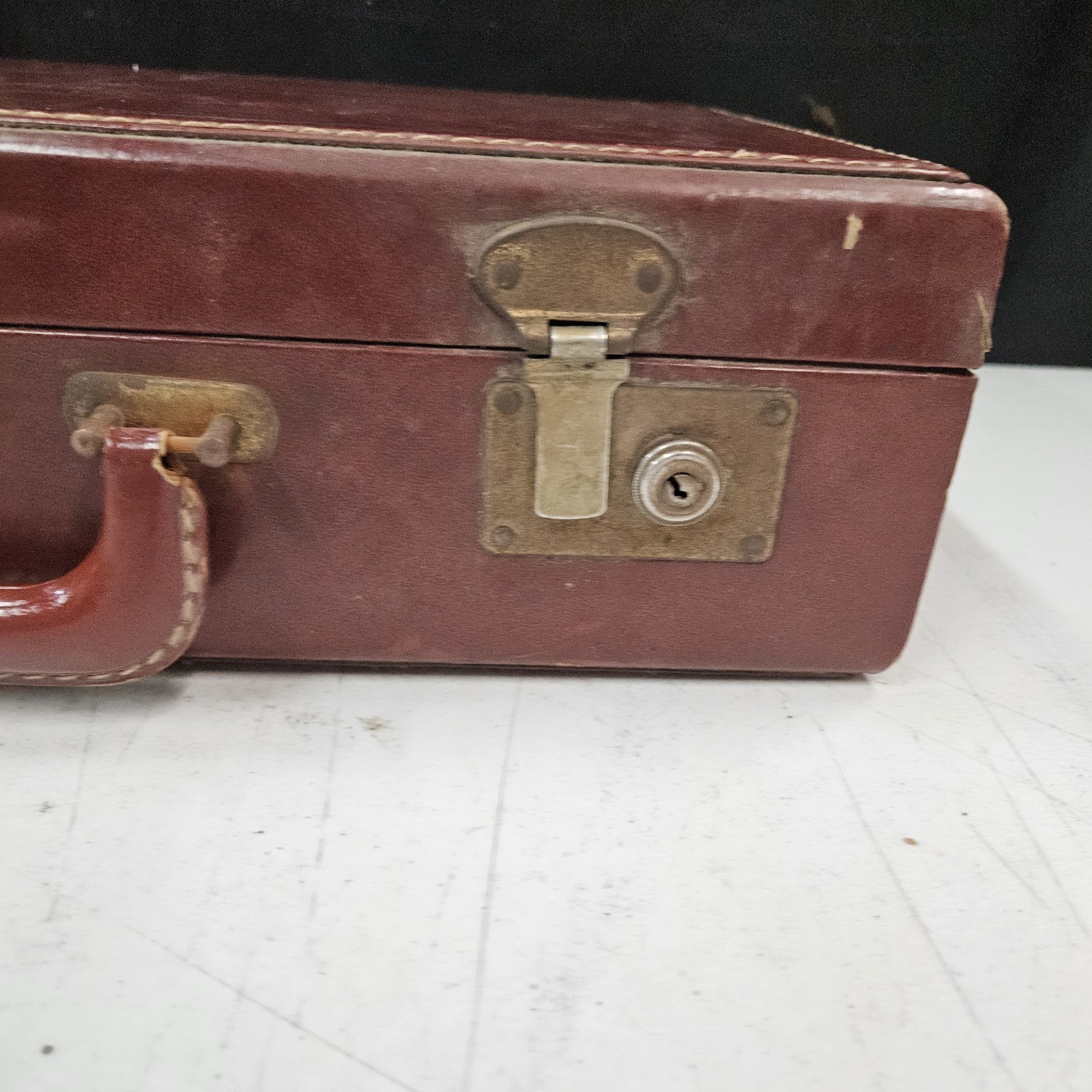 Vintage Unknown High-End Leather Briefcase