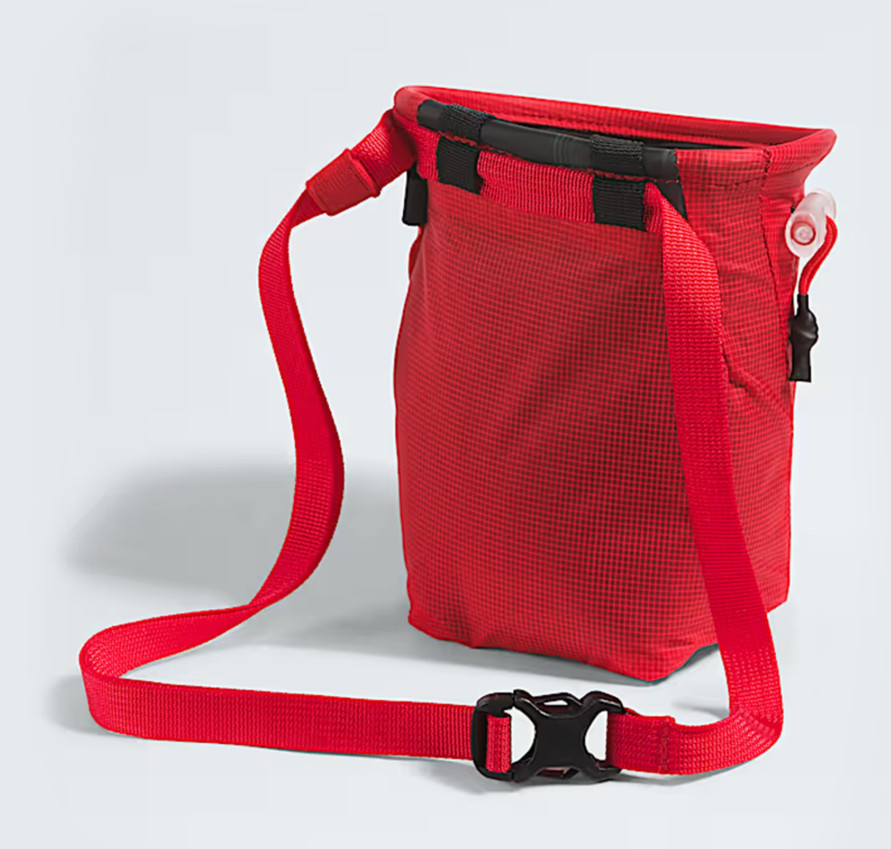 The North Face Summer Series Ultralight Chalk Bag Sports Climbing Red NN2PR96A