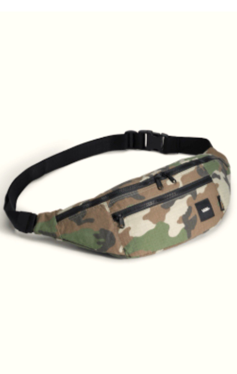 NWT VANS WARD CROSS BODY WAIST PACK Adjustable TRAVEL DAILY GYM Bag CAMO Cordura