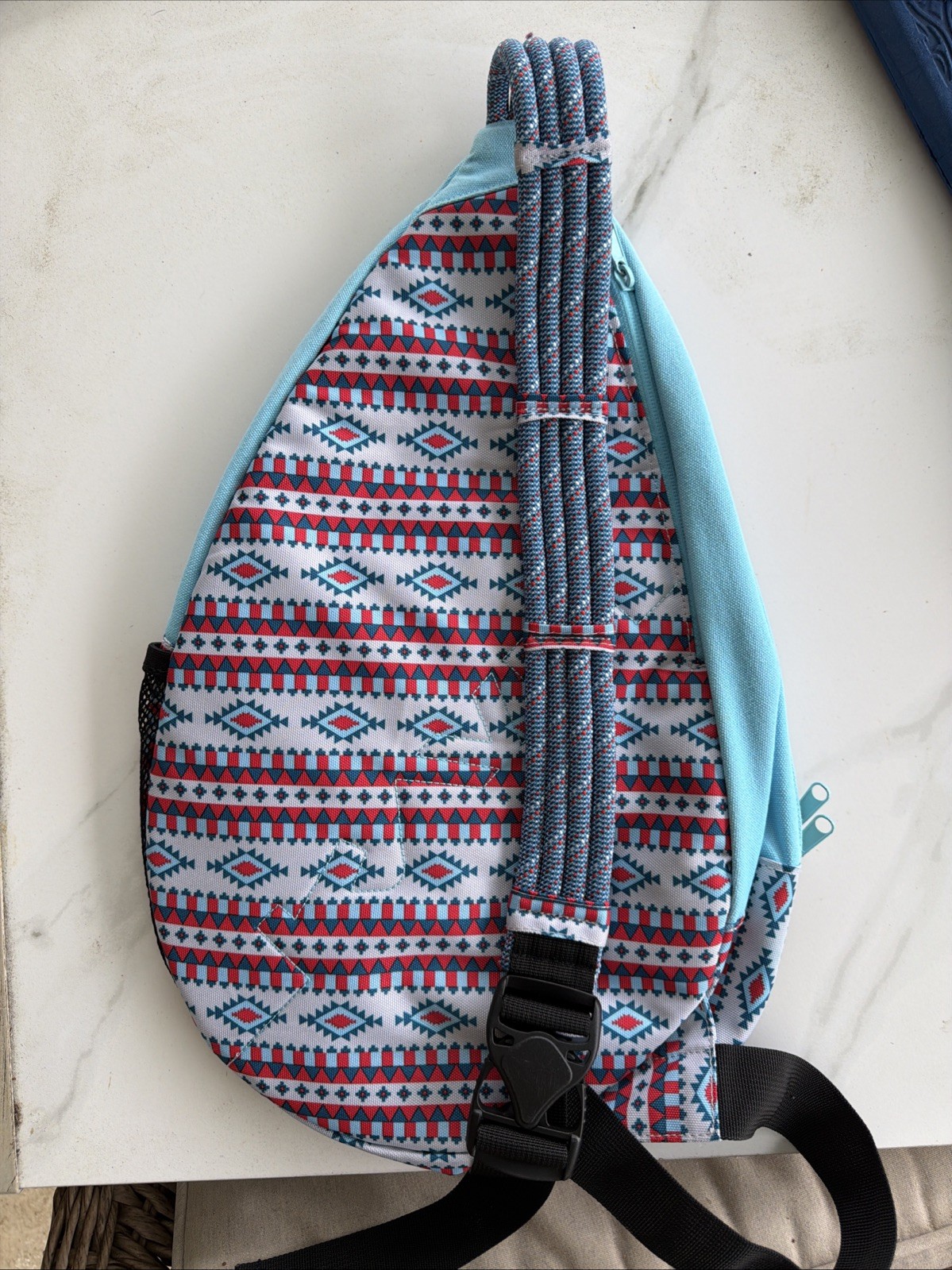 KAVU Rope Sling Bag Crossbody Backpack Adjustable Strap Shoulder Outdoor