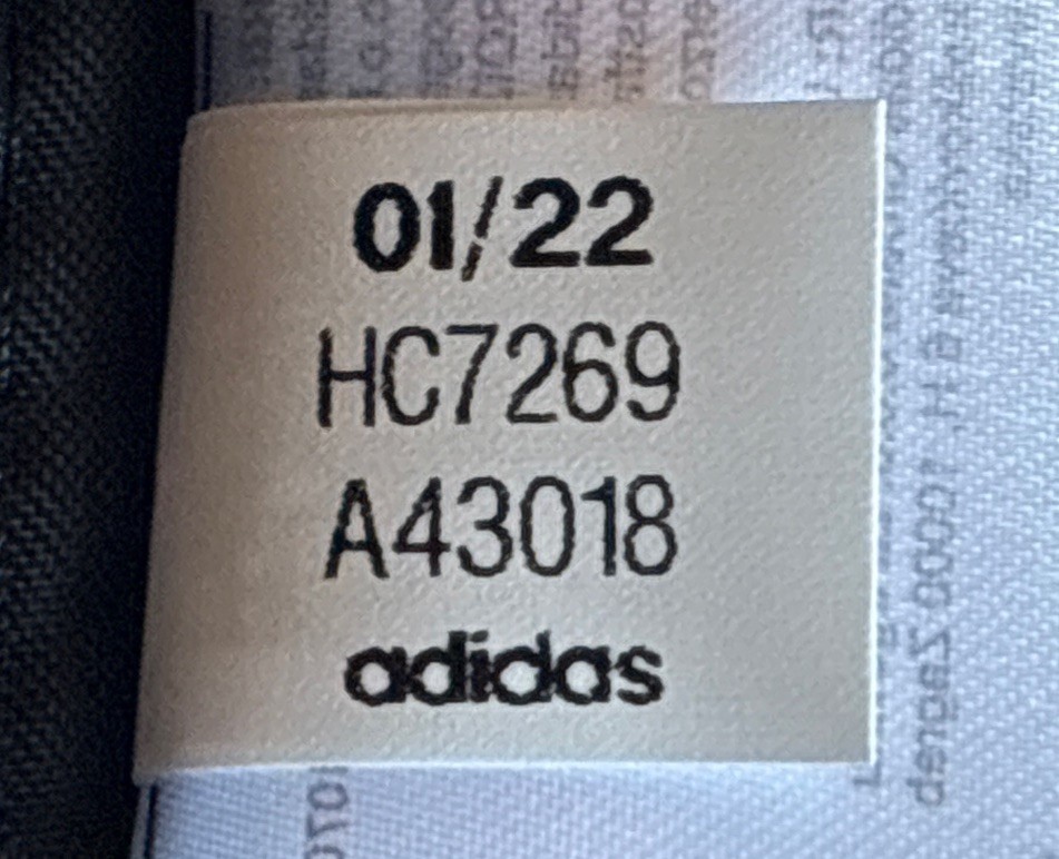 Adidas Bag Camper Backpack Black Zip Pocket Gym Bag Outdoor Camping Three Stripe