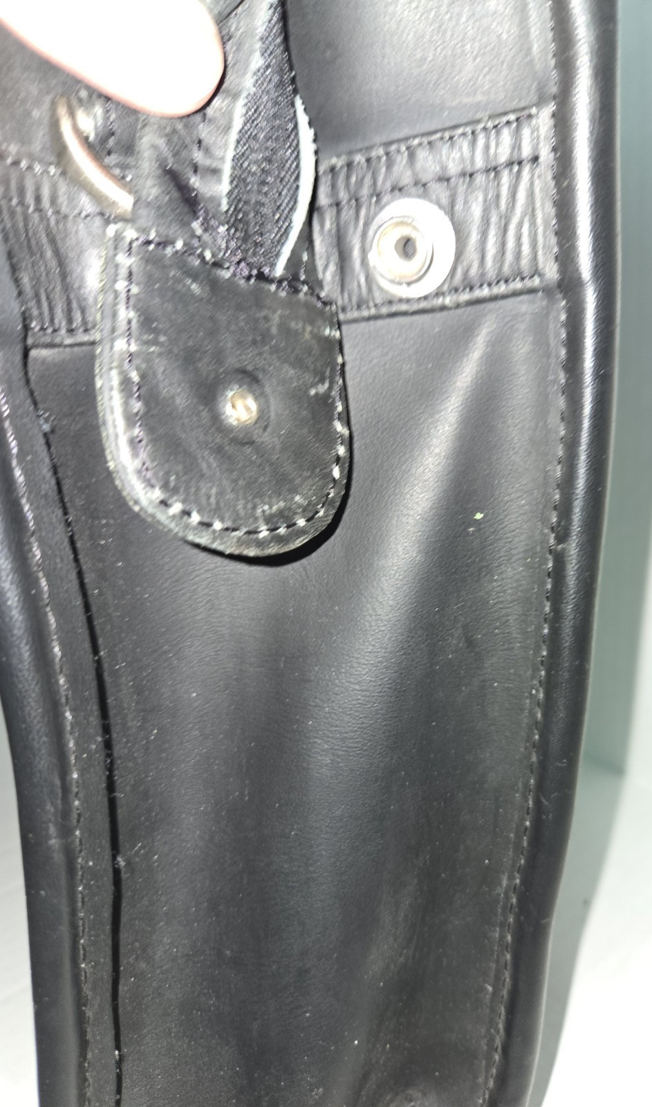 Vintage Bill Blass Black Leather Laptop Portfolio Briefcase Bag Satchel Preowned
