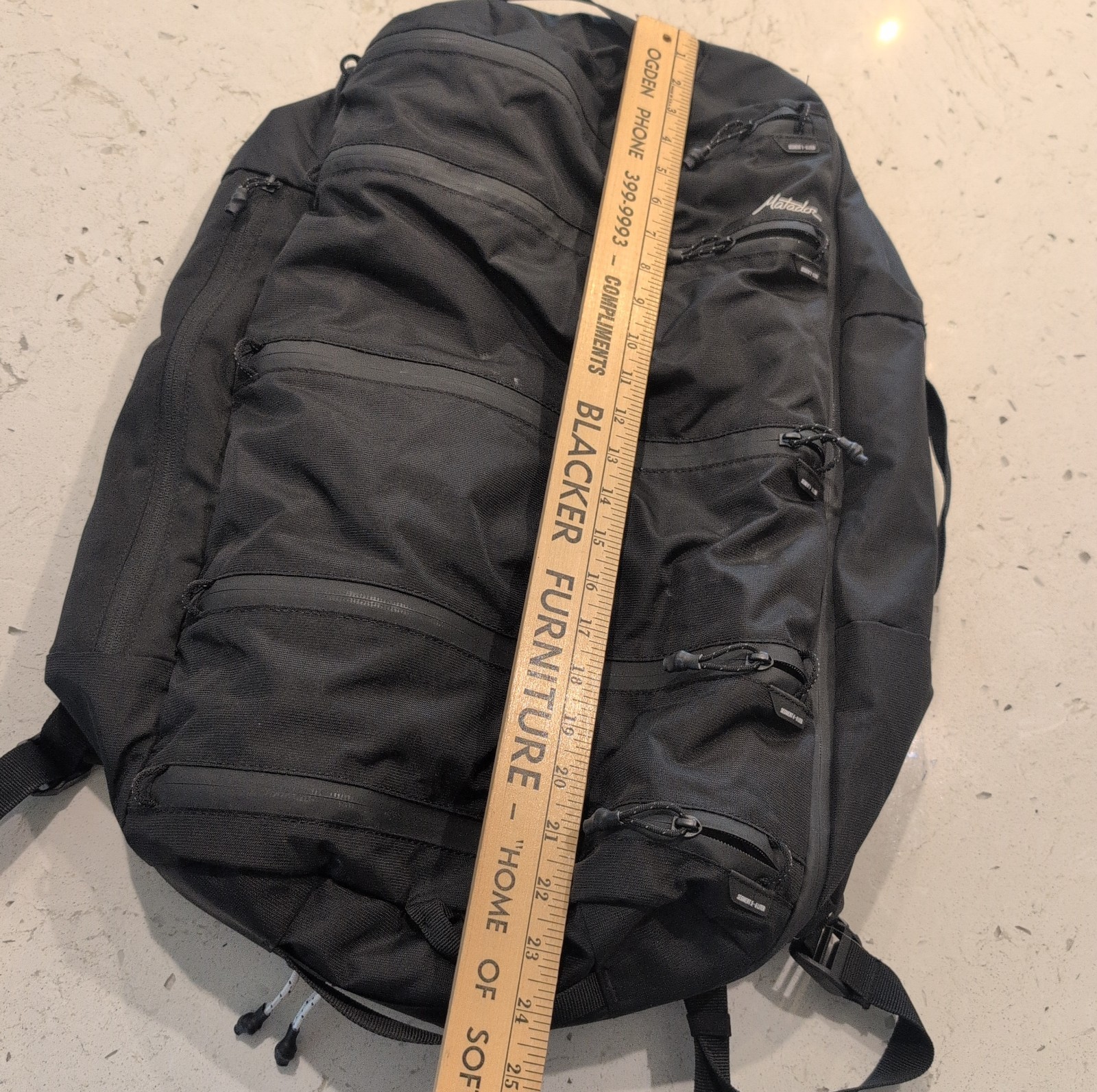 Matador Seg28 Backpack Edc 28liter Travel Pack Black