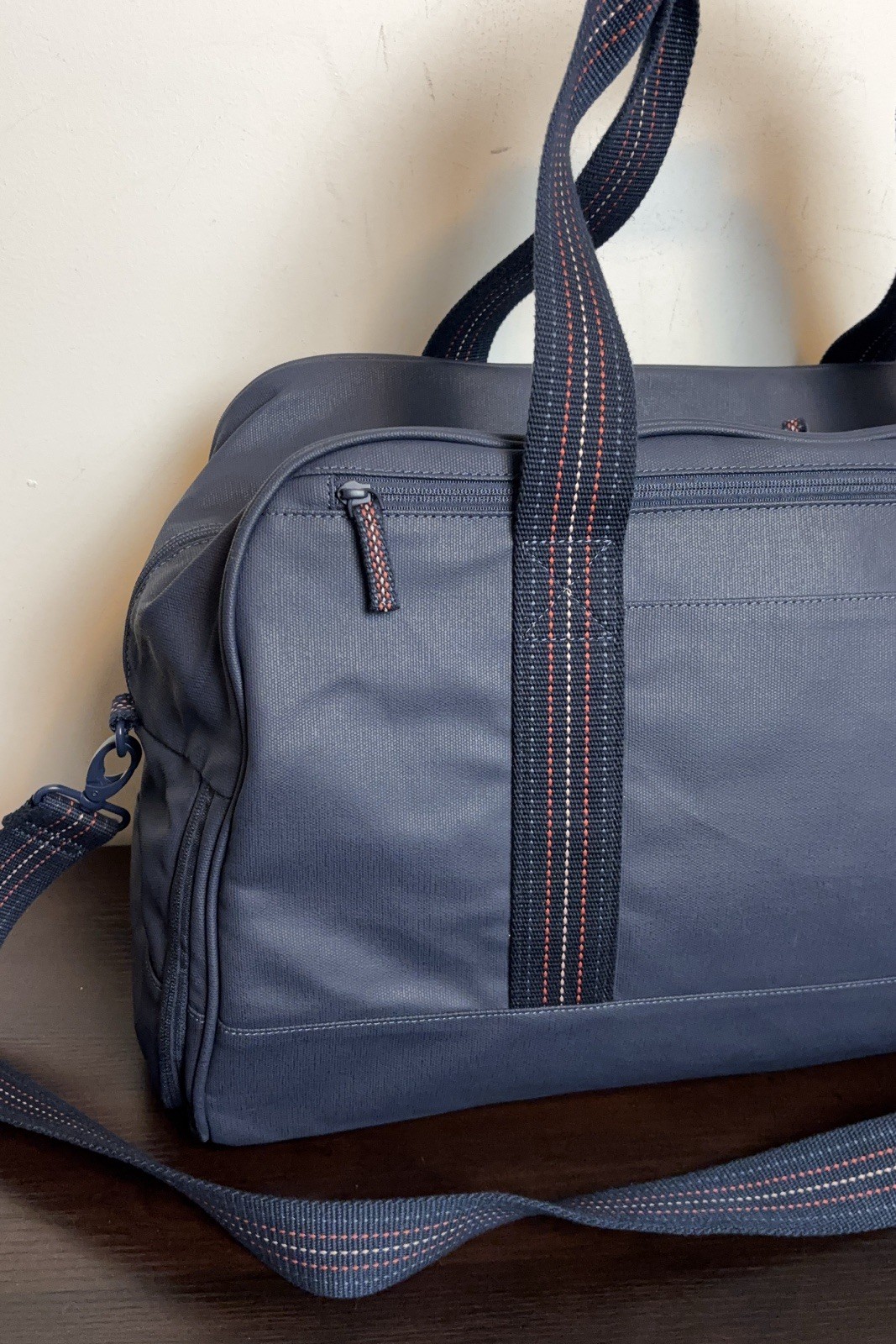Marine Layer Weekender Navy Blue Duffle Bag Travel Carry On Bag New