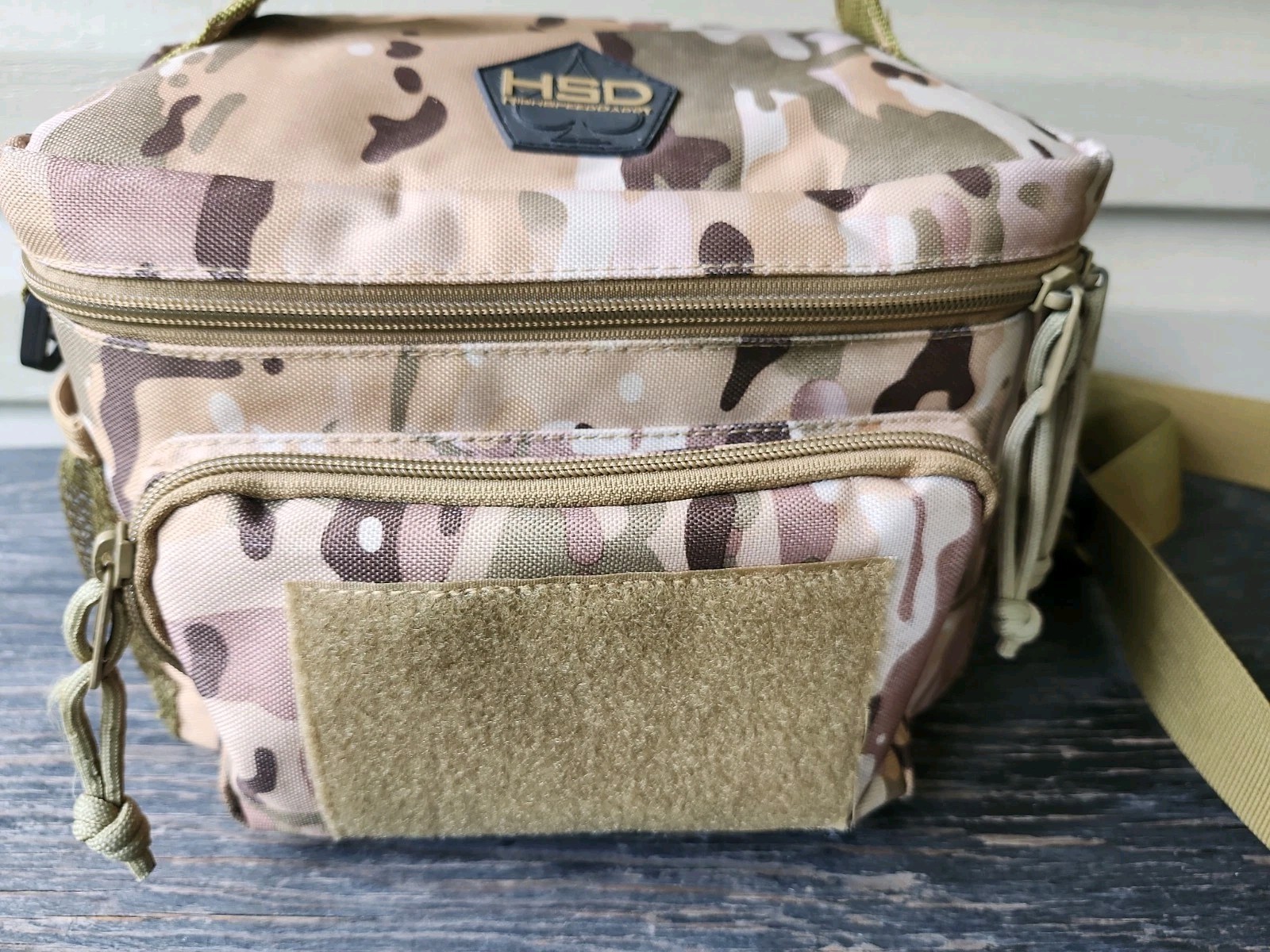 High Speed Daddy Lunch Box Insulated Durable Leakproof Cooler Camo Bag