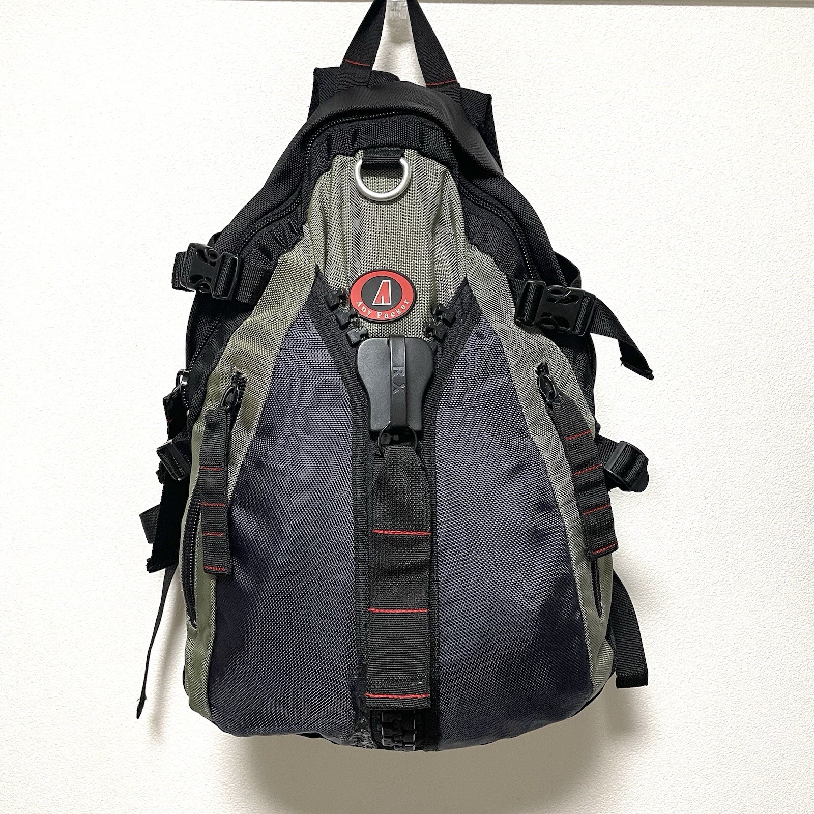 Vintage Any Packer Technical Backpack Bag Tactical RX Zip Oakley ACG Y2K 90s 00s