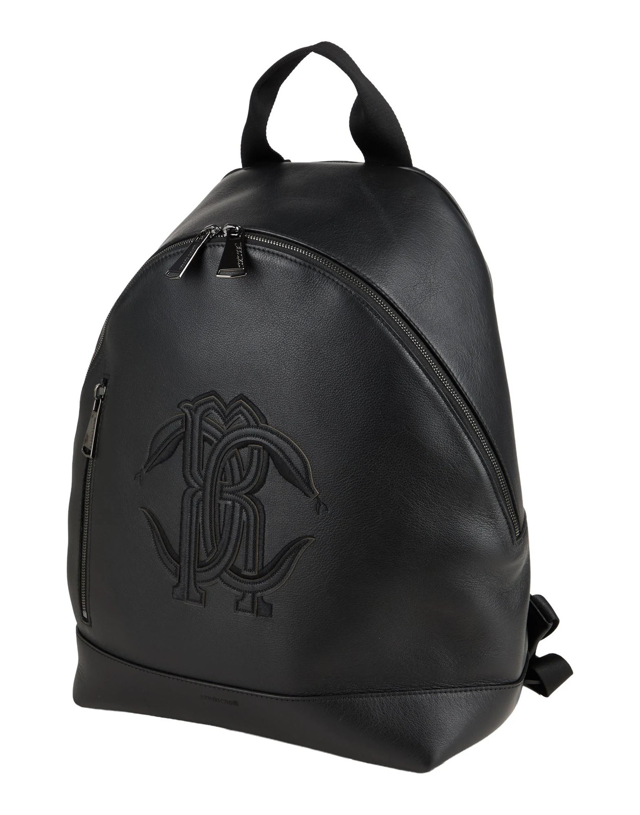 Roberto Cavalli – Men – Leather Backpack – Black