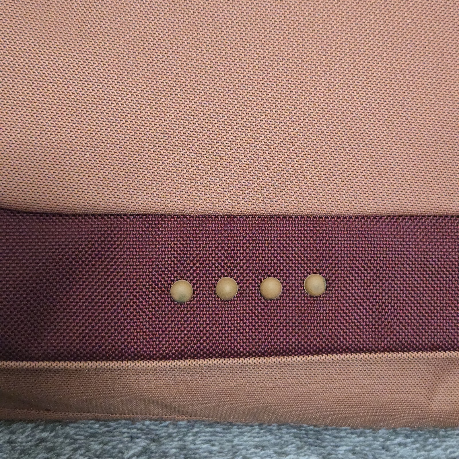 Tumi T-Tech Messenger Bag Orange Flame Ballistic Nylon Laptop Travel Crossbody