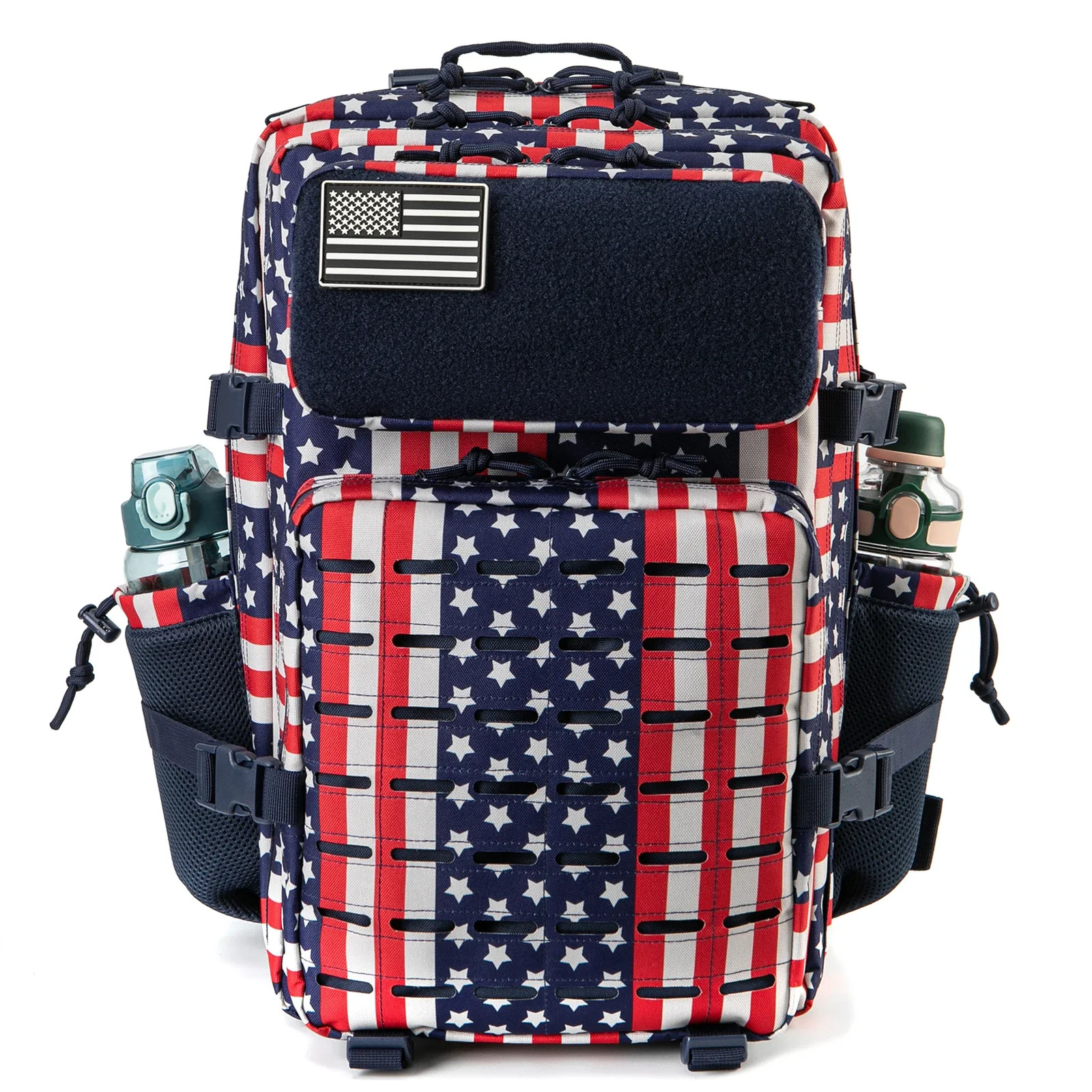 45L Tactical Backpack Outdoor Hiking Camping Survival Rucksack Travel School Bag