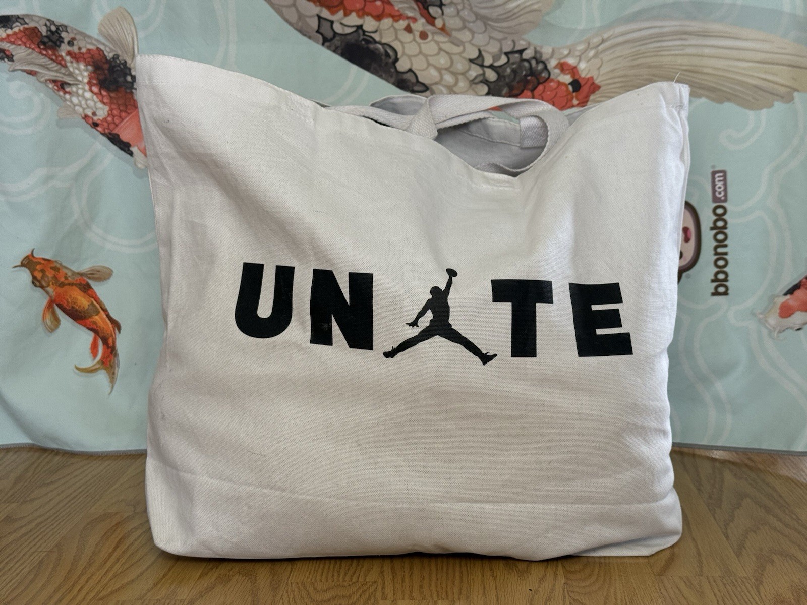 NIKE Michael Jordan Unite Tote Canvas Bag All Star Weekend 2020 RARE