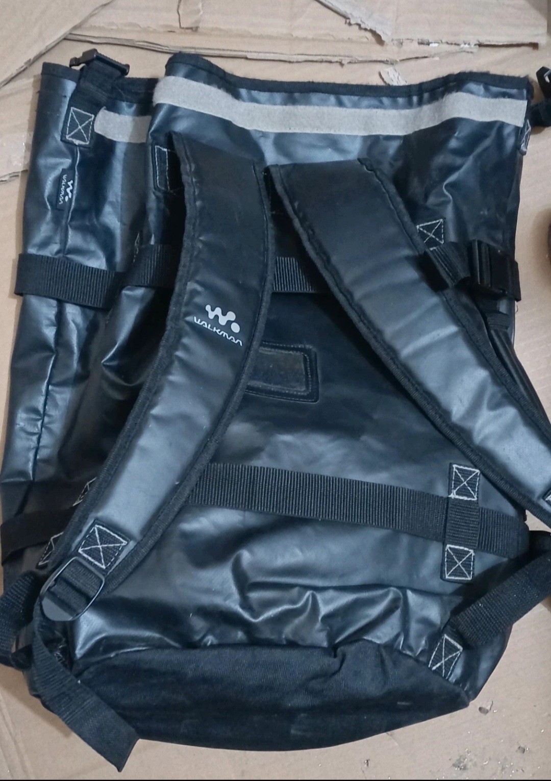 A Sony Walkman genuine waterproof bag duffle vintage rare