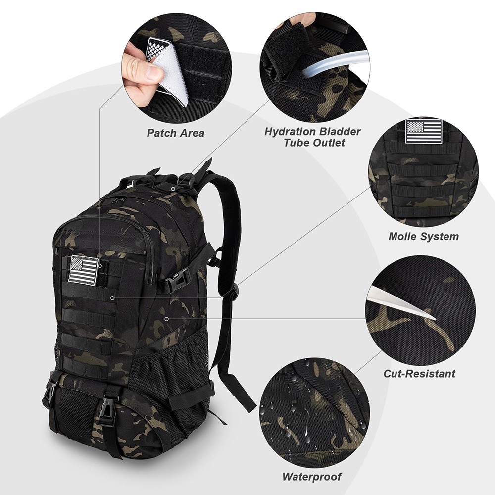 30L Tactical Backpack Rucksack 3-Day Assault Pack – US Seller Free Shipping
