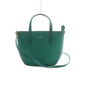 Kate Spade Glitter Mixed Material Satchel 2-Way Handbag Shoulder Bag